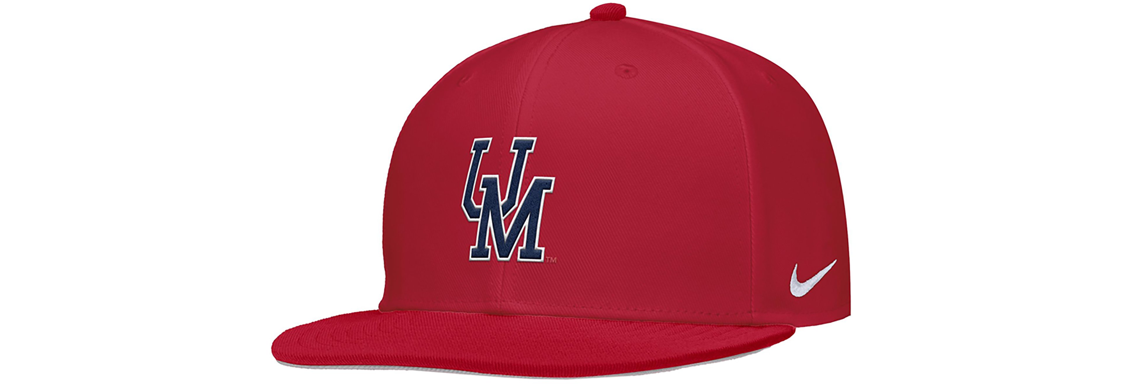 Nike Adults' Ole Miss Onfield Vault Fitted Baseball Cap