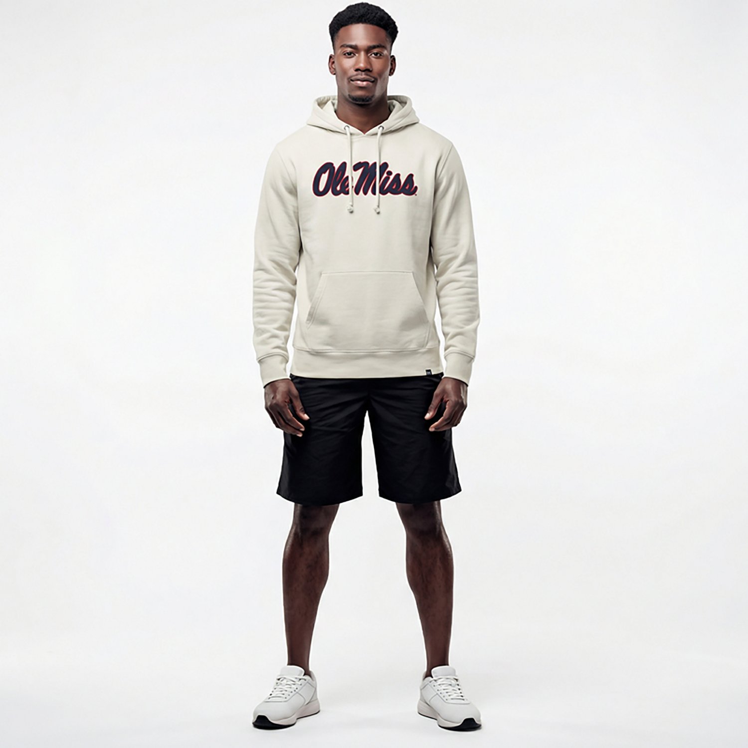 '47 Men's Ole Miss Rebels Script Imprint Headline Hoodie