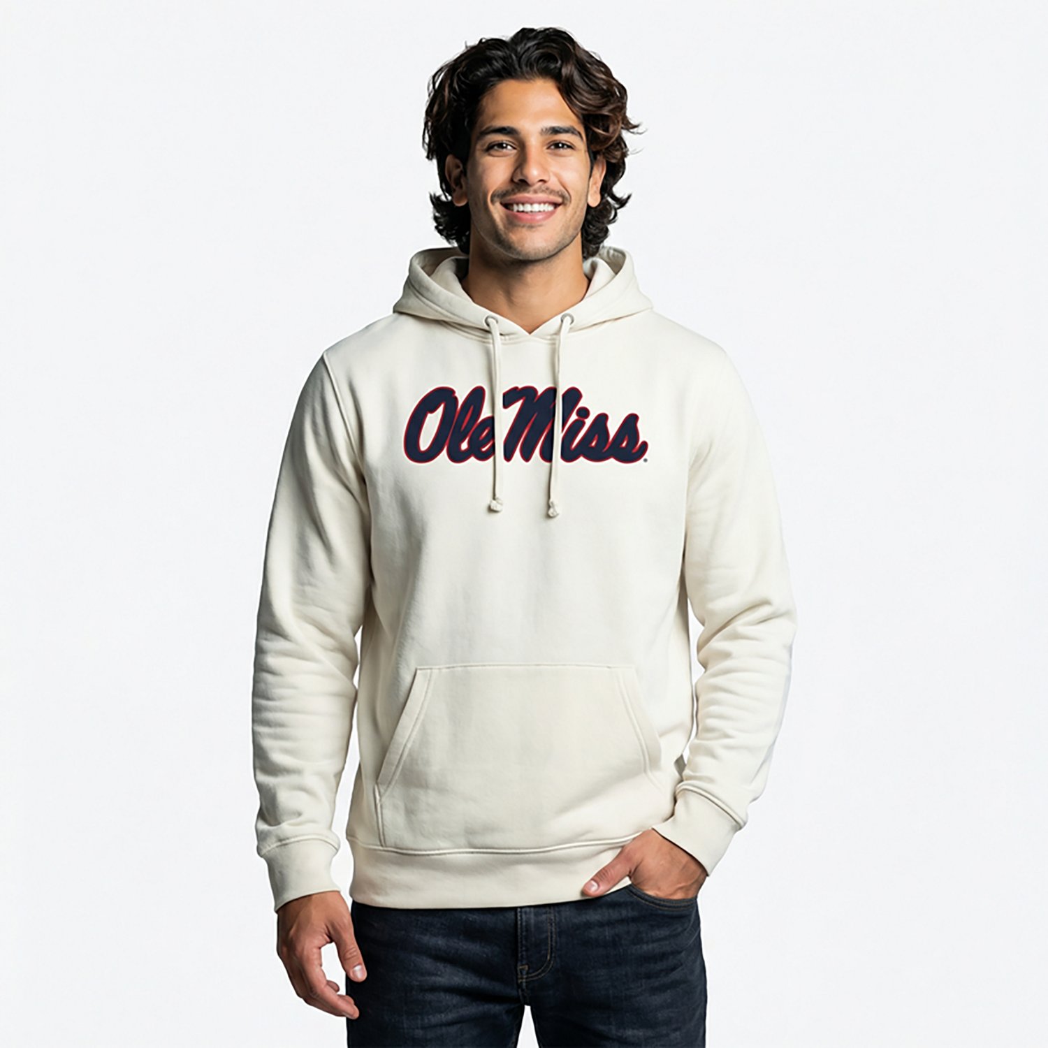 '47 Men's Ole Miss Rebels Script Imprint Headline Hoodie - view number 2