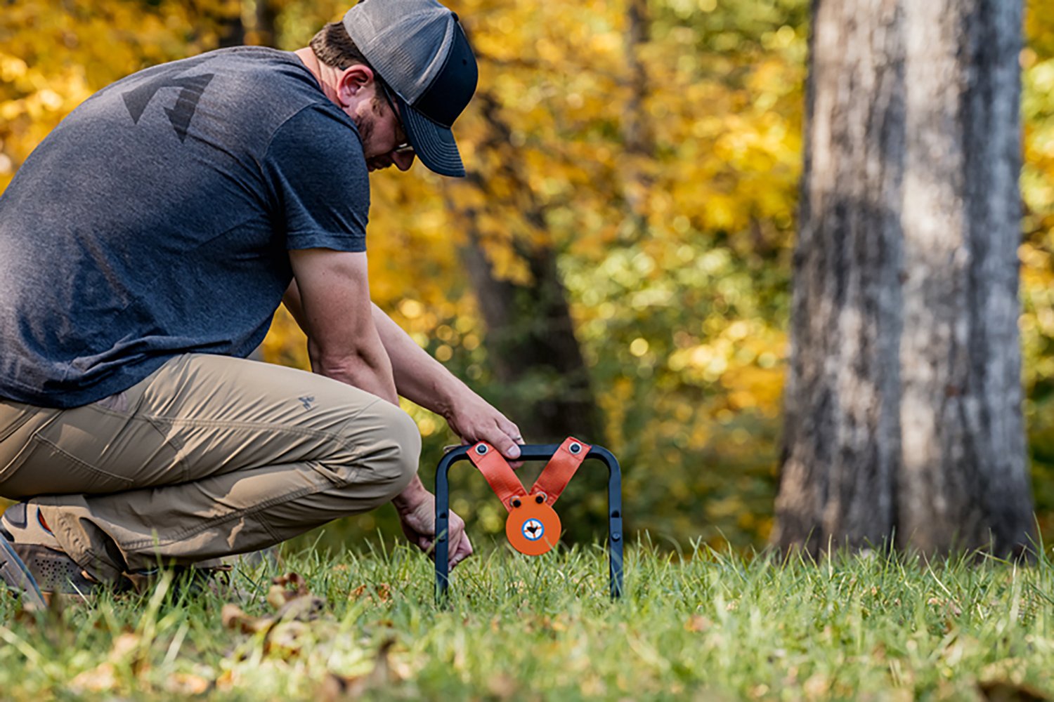 Do-All Outdoors Pellet Gun Mini Gong Target with Stand - view number 5