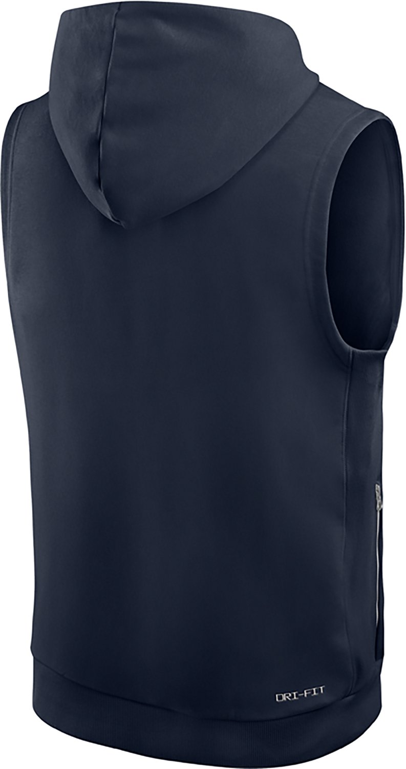 Nike Men’s Atlanta Braves AC Standard Issue Sleeveless Hoodie