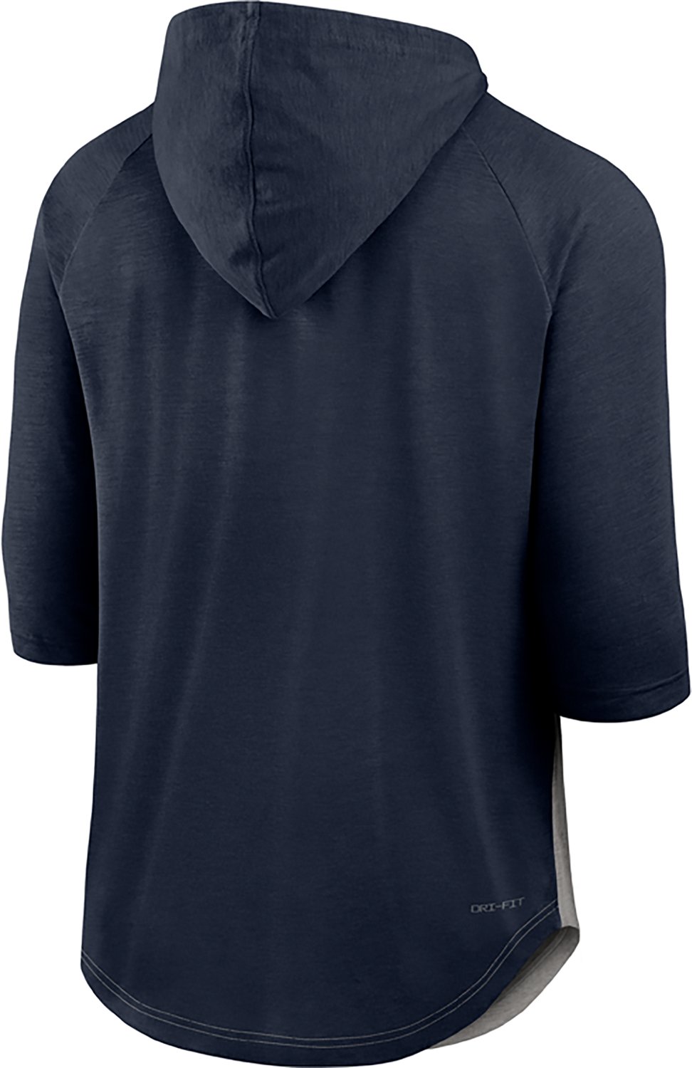 Nike Men’s Atlanta Braves 3/4-Sleeve Flux Hoodie T-Shirt - view number 3