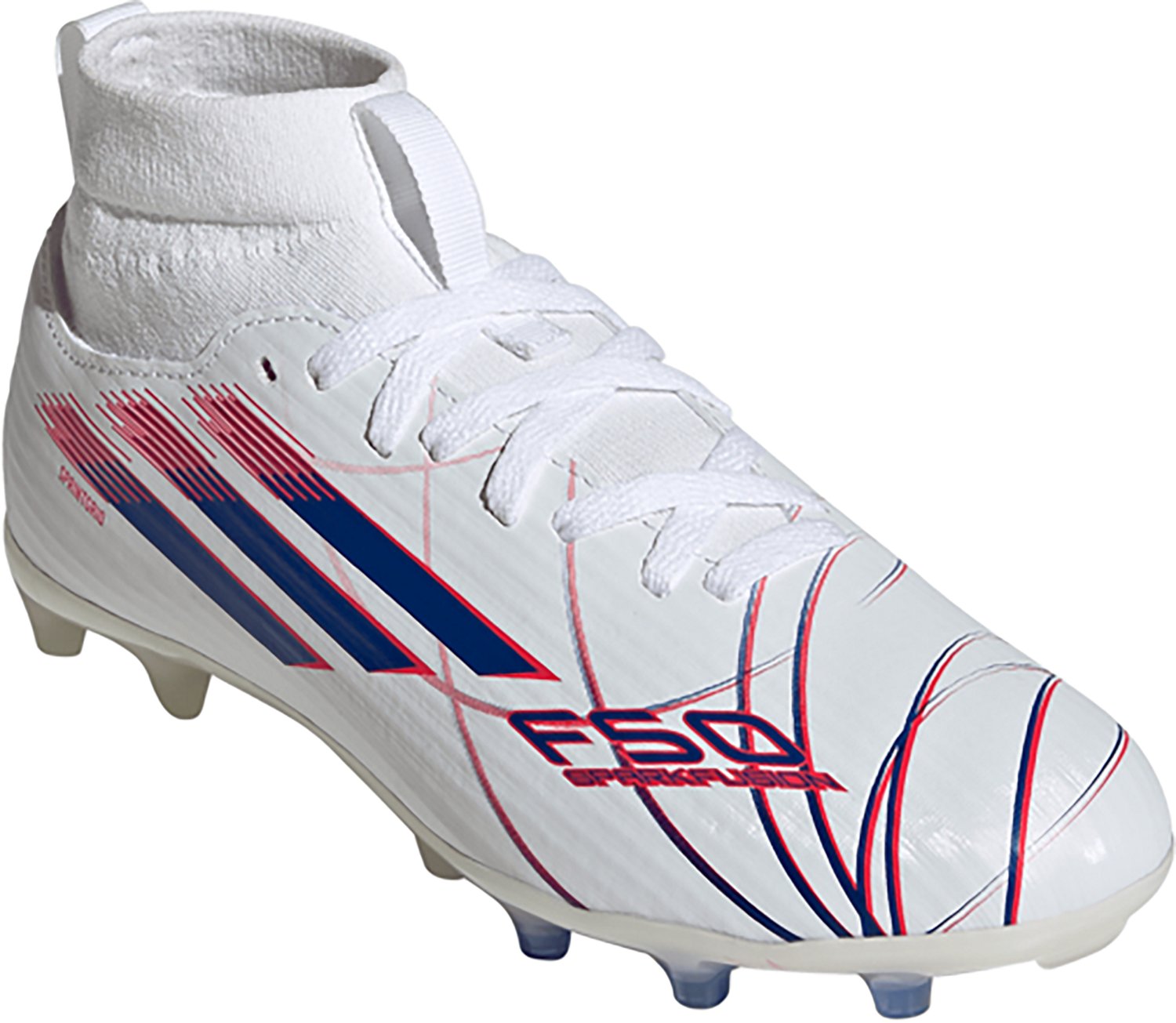 adidas Kids' F50 Sparkfusion League Mid Cut Firm Ground/Artificial Ground Soccer Cleats - view number 3