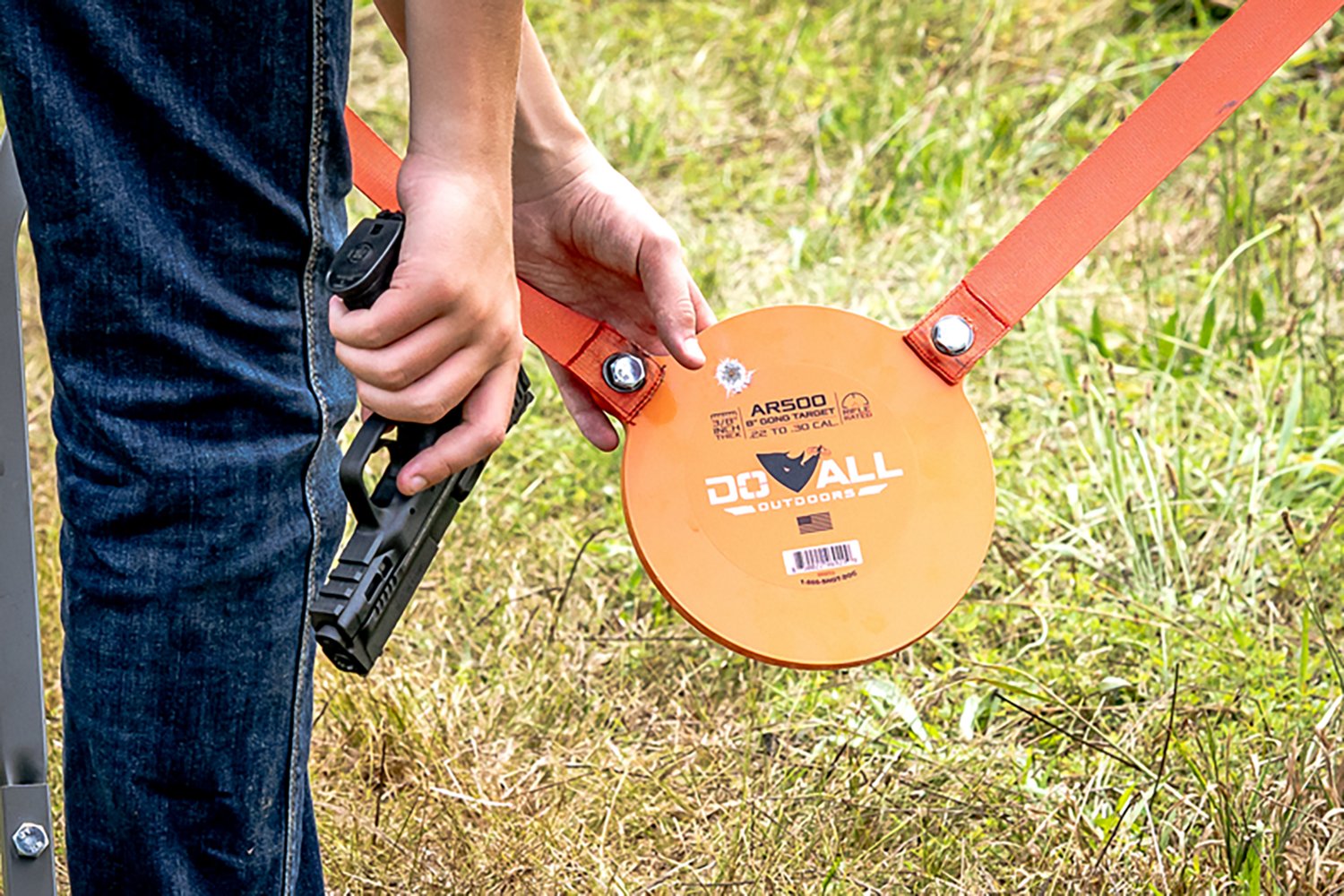 Do-All Outdoors 8 in AR500 Steel Target - view number 3