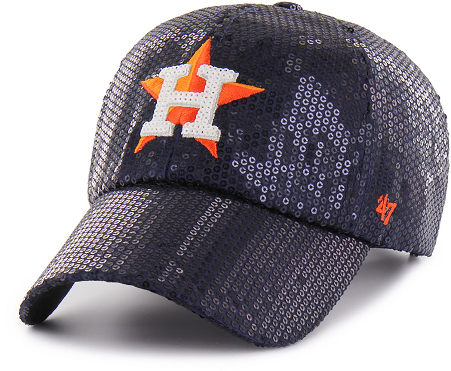 '47 Houston Astros Women's Dazzle Logo Clean Up Cap