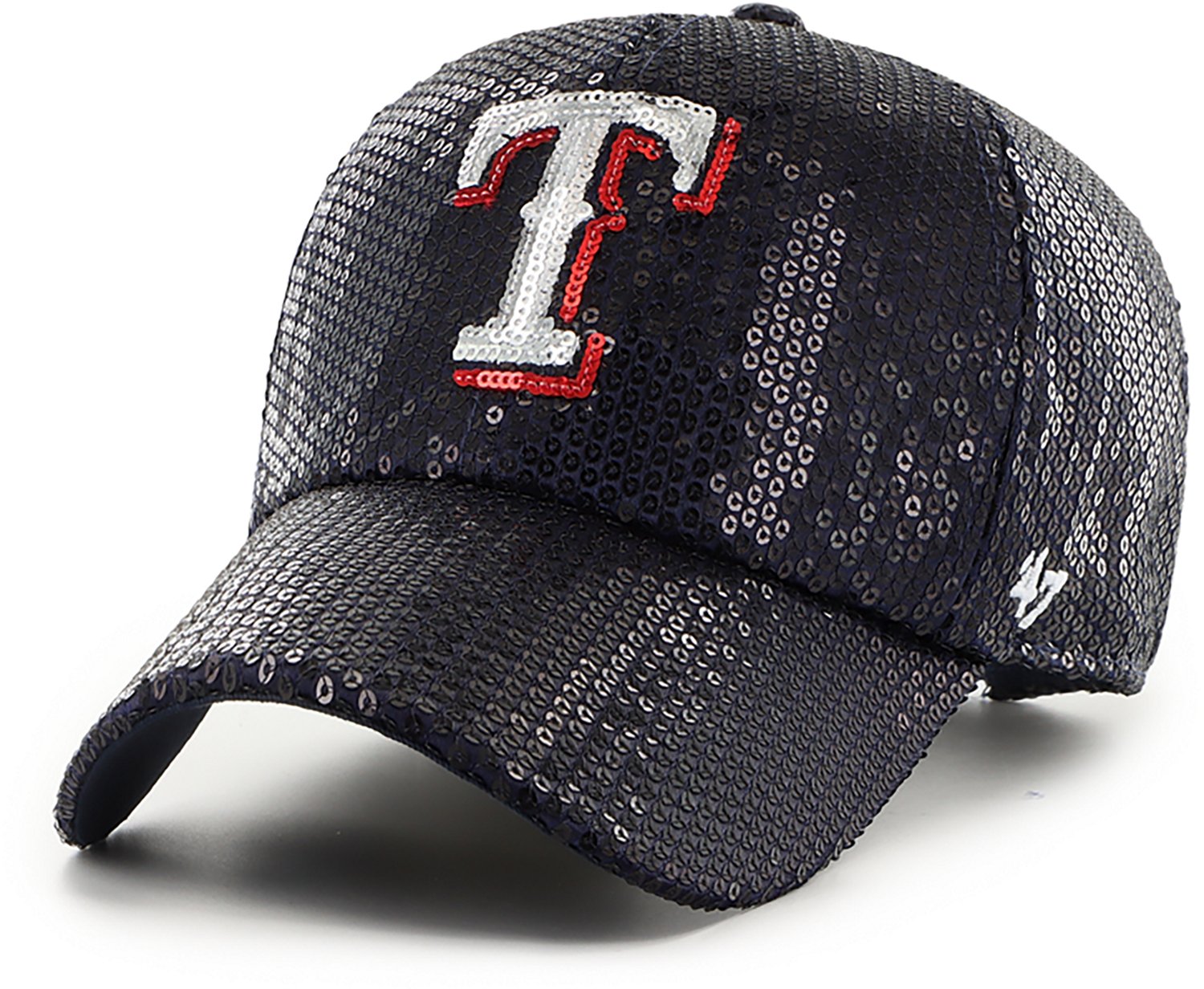 '47 Texas Rangers Women's Dazzle Logo Clean Up Cap