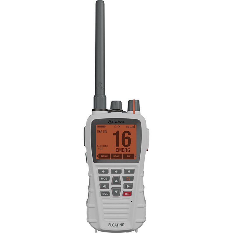 Cobra Electronics Cobra BlueBound 650 VHF Handheld Marine Radio - White | by West Marine