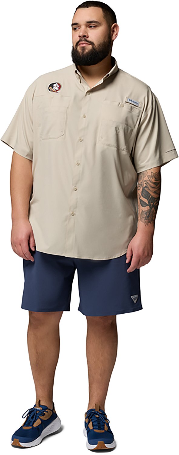 Columbia Sportswear Men's Florida State University Tamiami Short Sleeve Fishing T-shirt                                          - view number 3