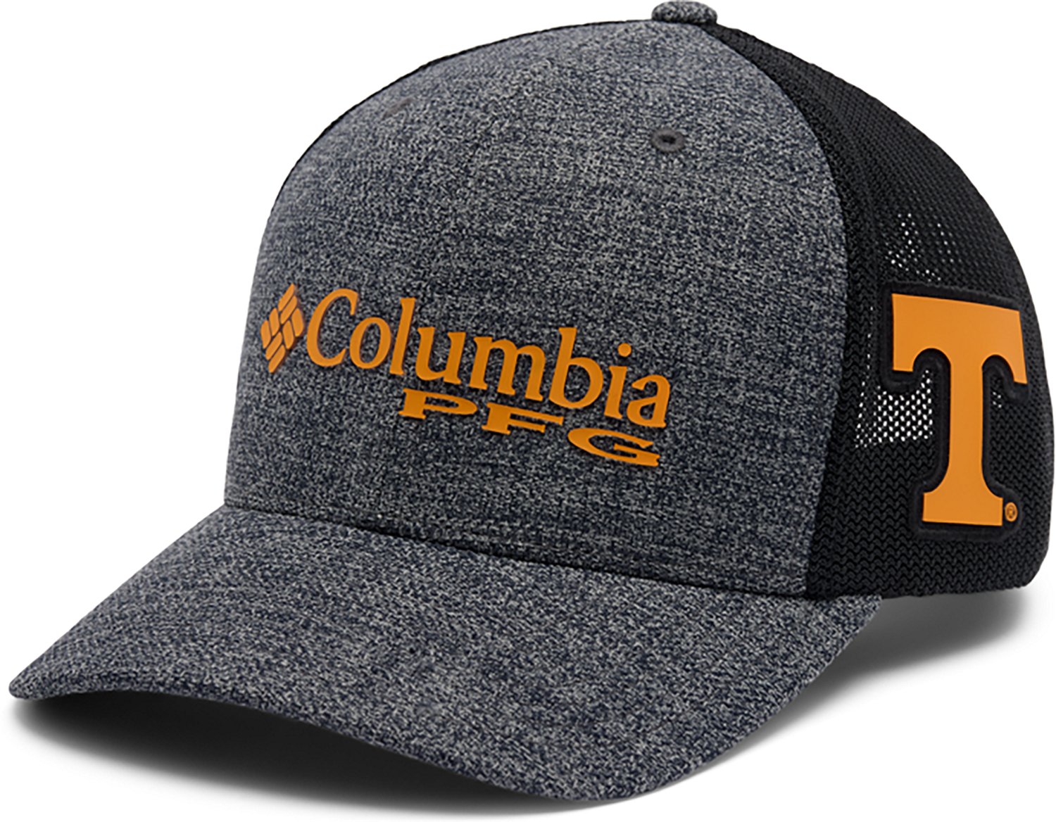 Columbia Sportswear Men's University of Tennessee PFG Mesh Snap Back Ball Cap - view number 3