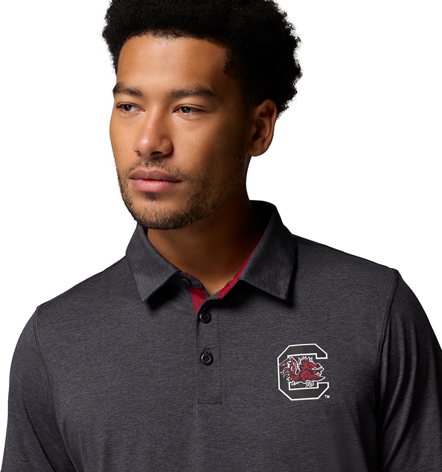 Columbia Sportswear Men's University of South Carolina Tech Trail Polo - view number 4
