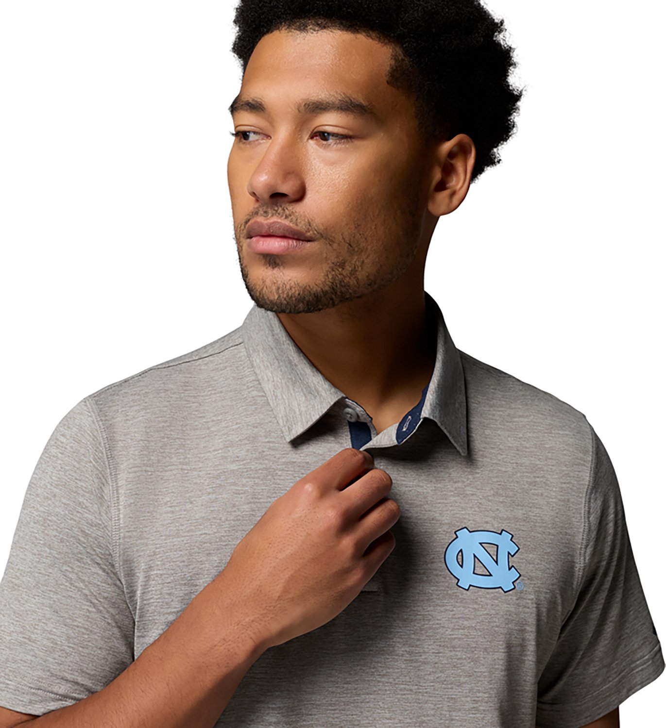 Columbia Carolina North Carolina Tar Heels Tech Trail Omni-Shade Polo - view number 4