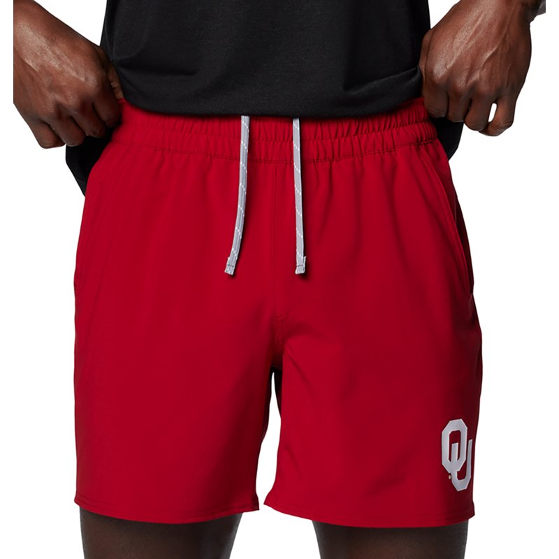Columbia Sportswear Men's University of Oklahoma Terminal Roamer Stretch Shorts 6 in