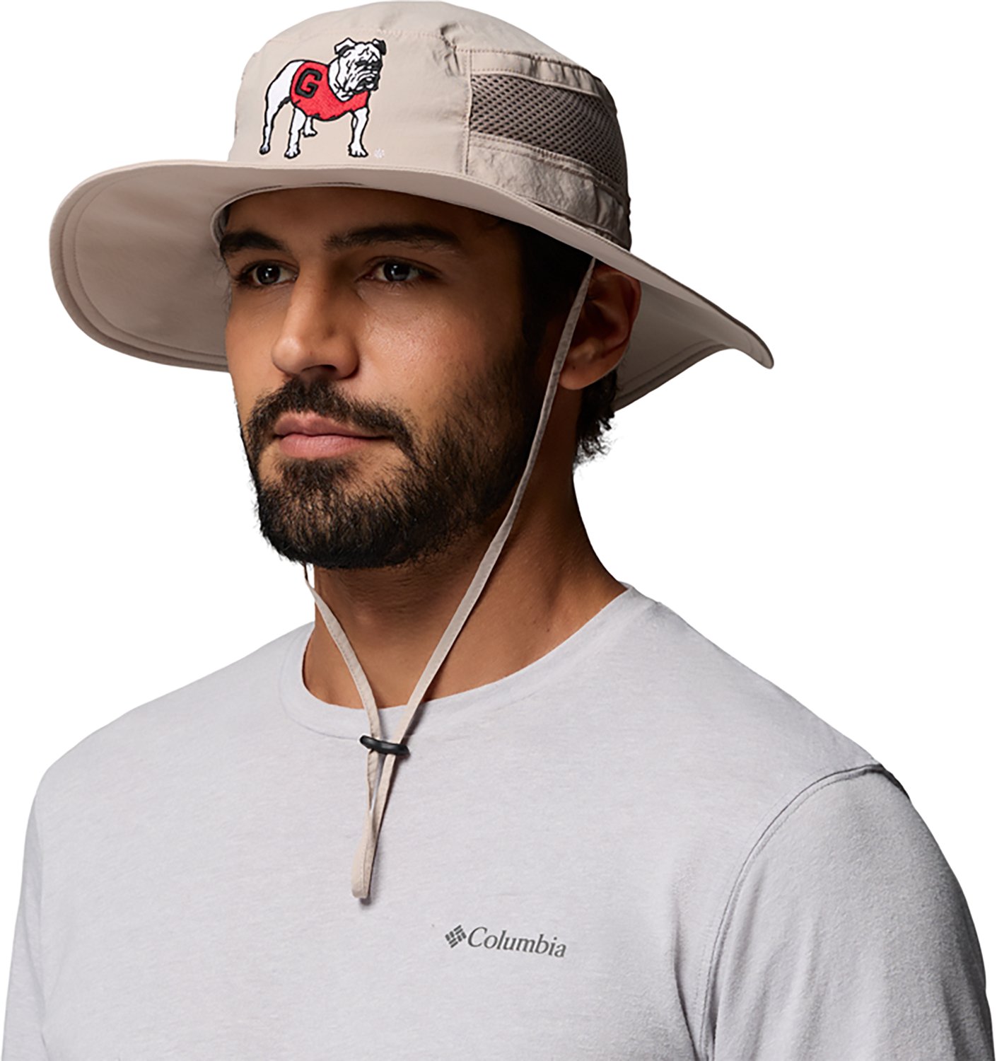 Columbia Sportswear Adults' Georgia Collegiate Bora Bora III Booney Hat