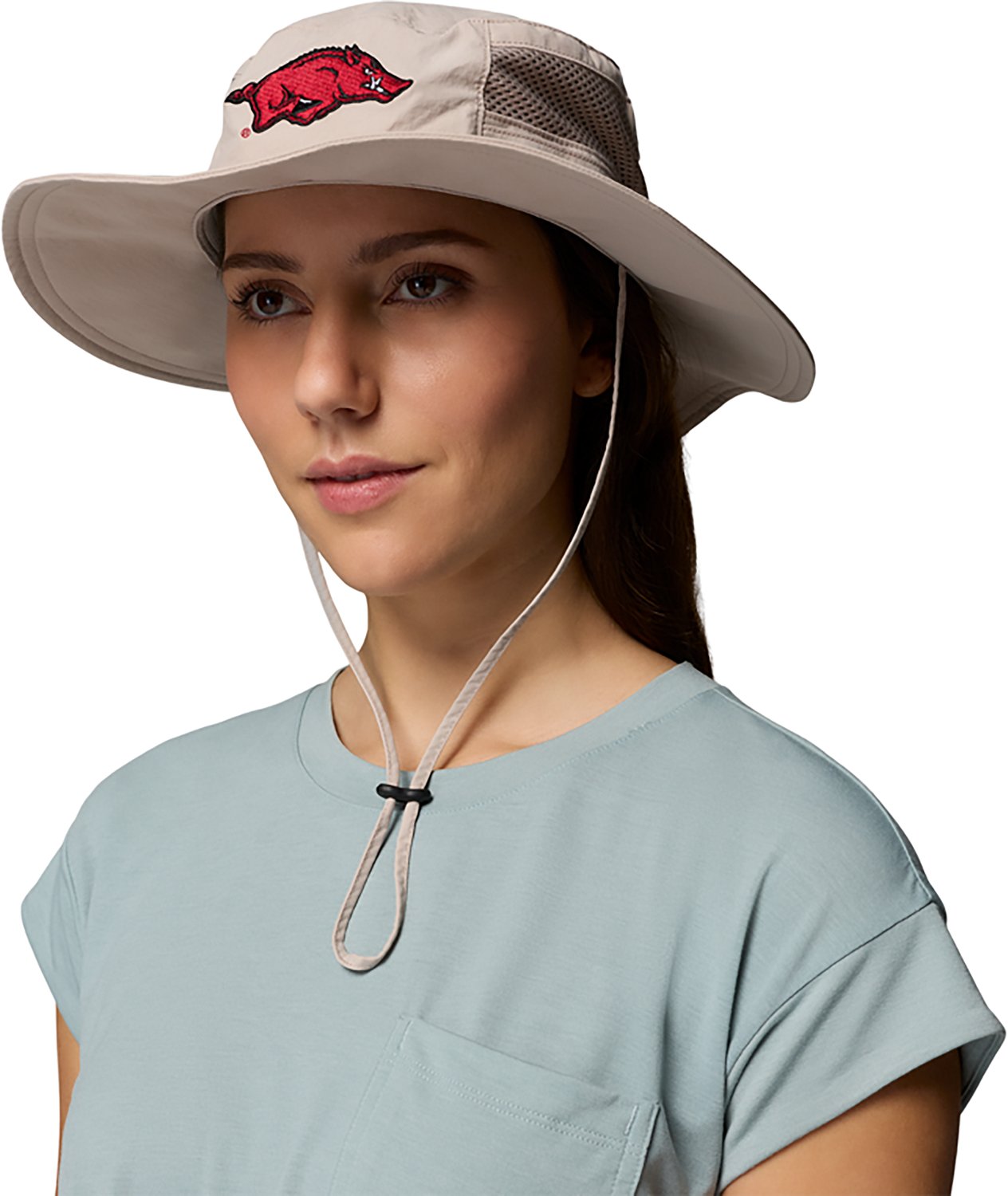 Columbia Sportswear Adults' Arkansas Collegiate Bora Bora III Booney Hat