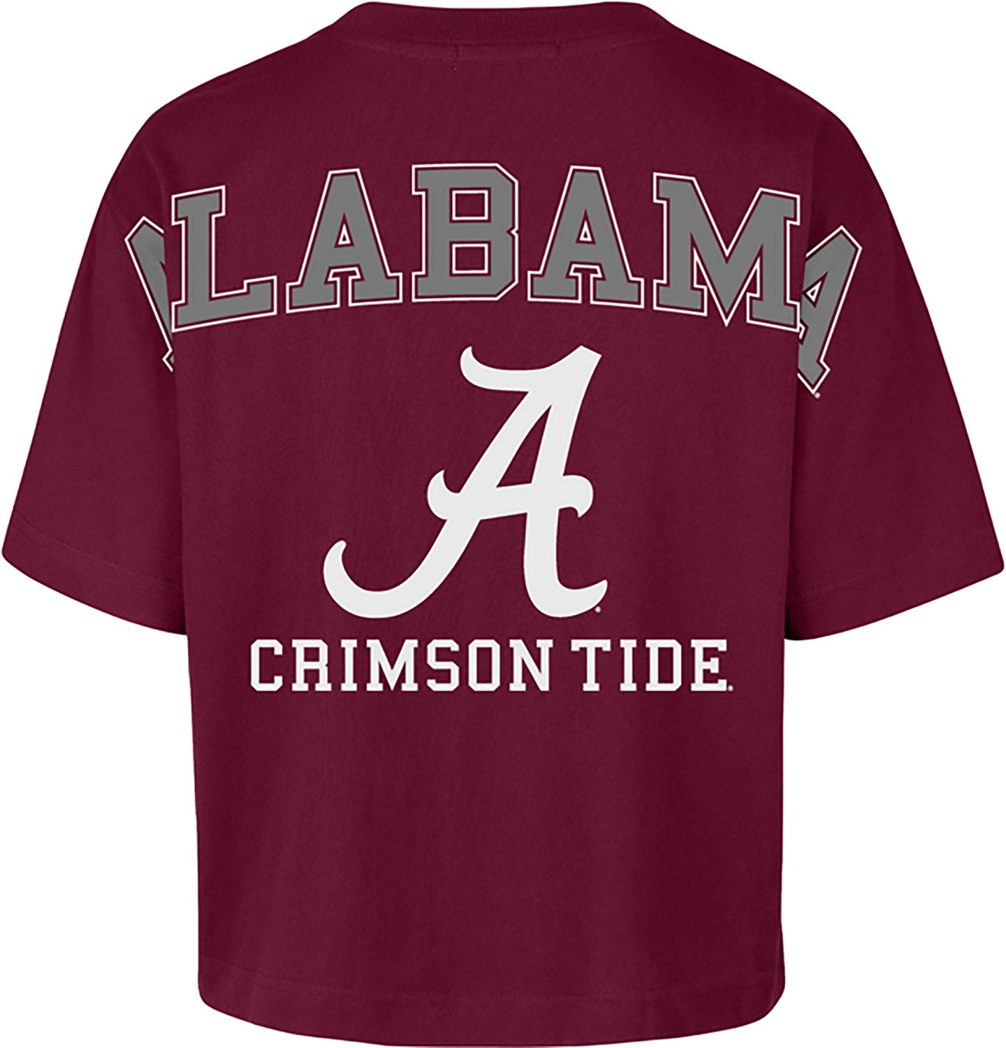 47 Women's Alabama Back Out Foundation Crop DS T-shirt - view number 2