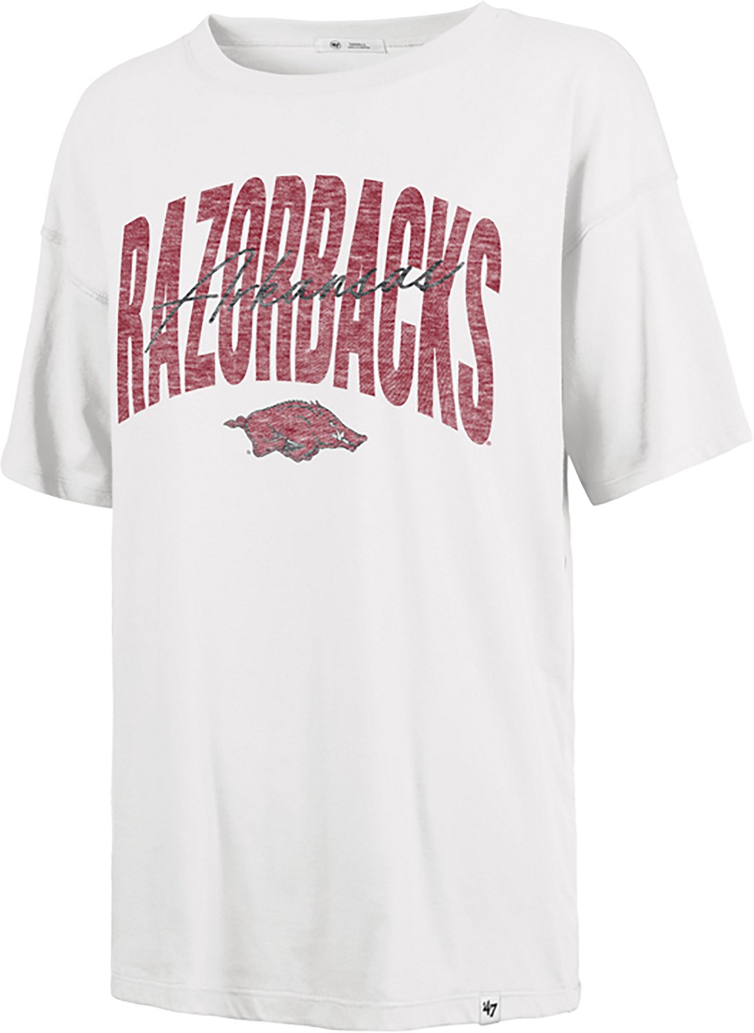 '47 Women's Arkansas Razorbacks Muse Sadie Short Sleeve T-shirt