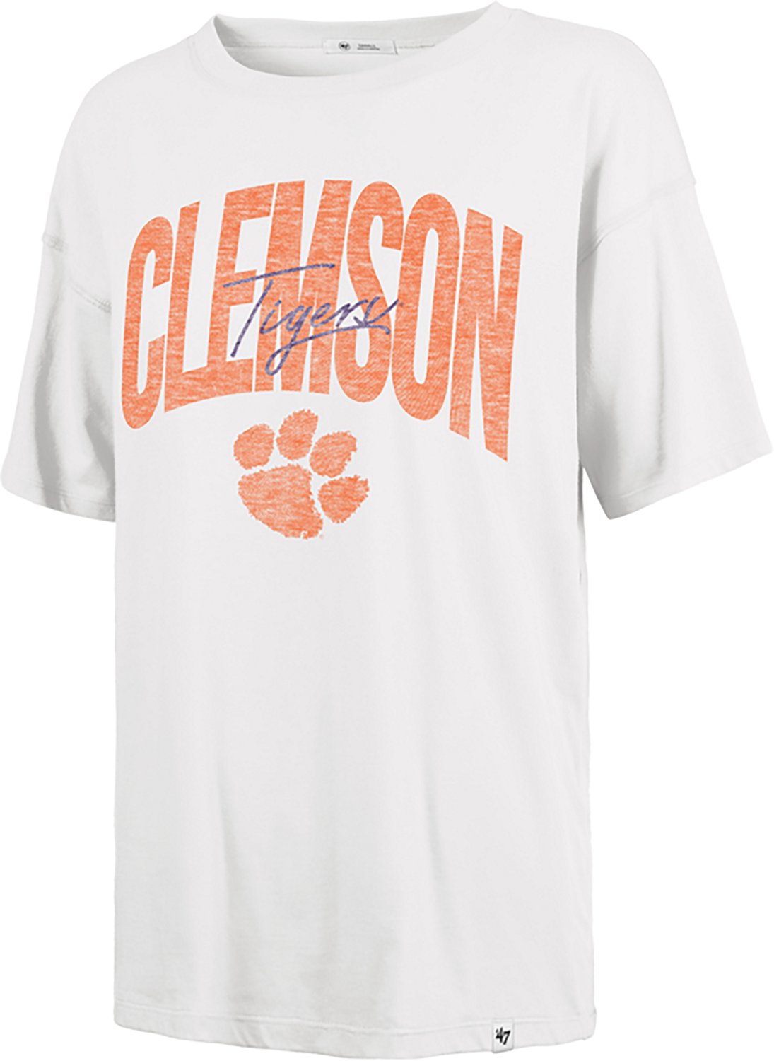 '47 Women's Clemson Tigers Muse Sadie Short Sleeve T-shirt