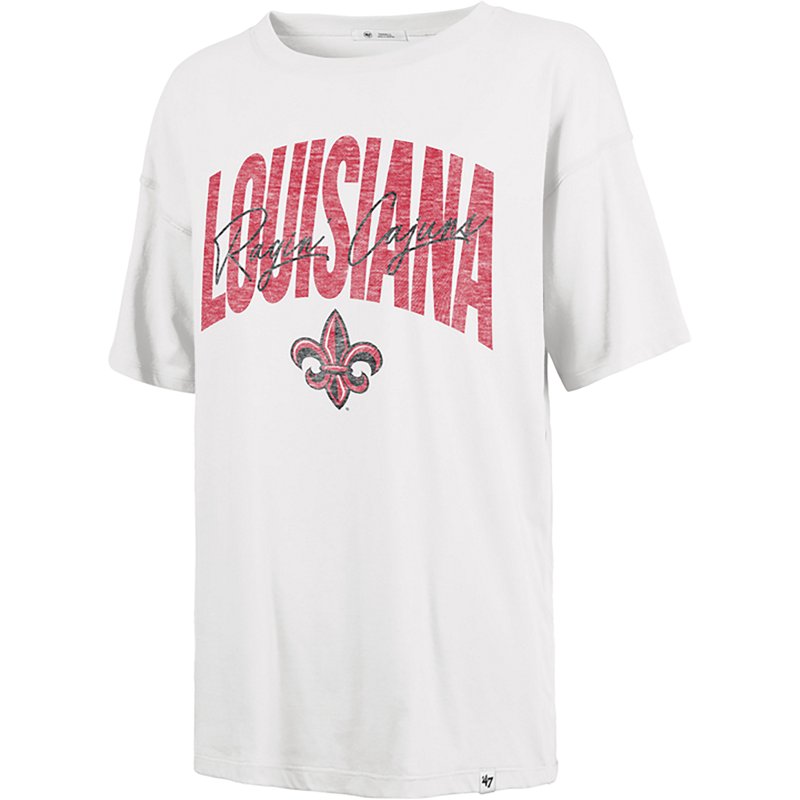 '47 Women's Louisiana-Lafayette Ragin Cajuns Muse Sadie Short Sleeve T-Shirt