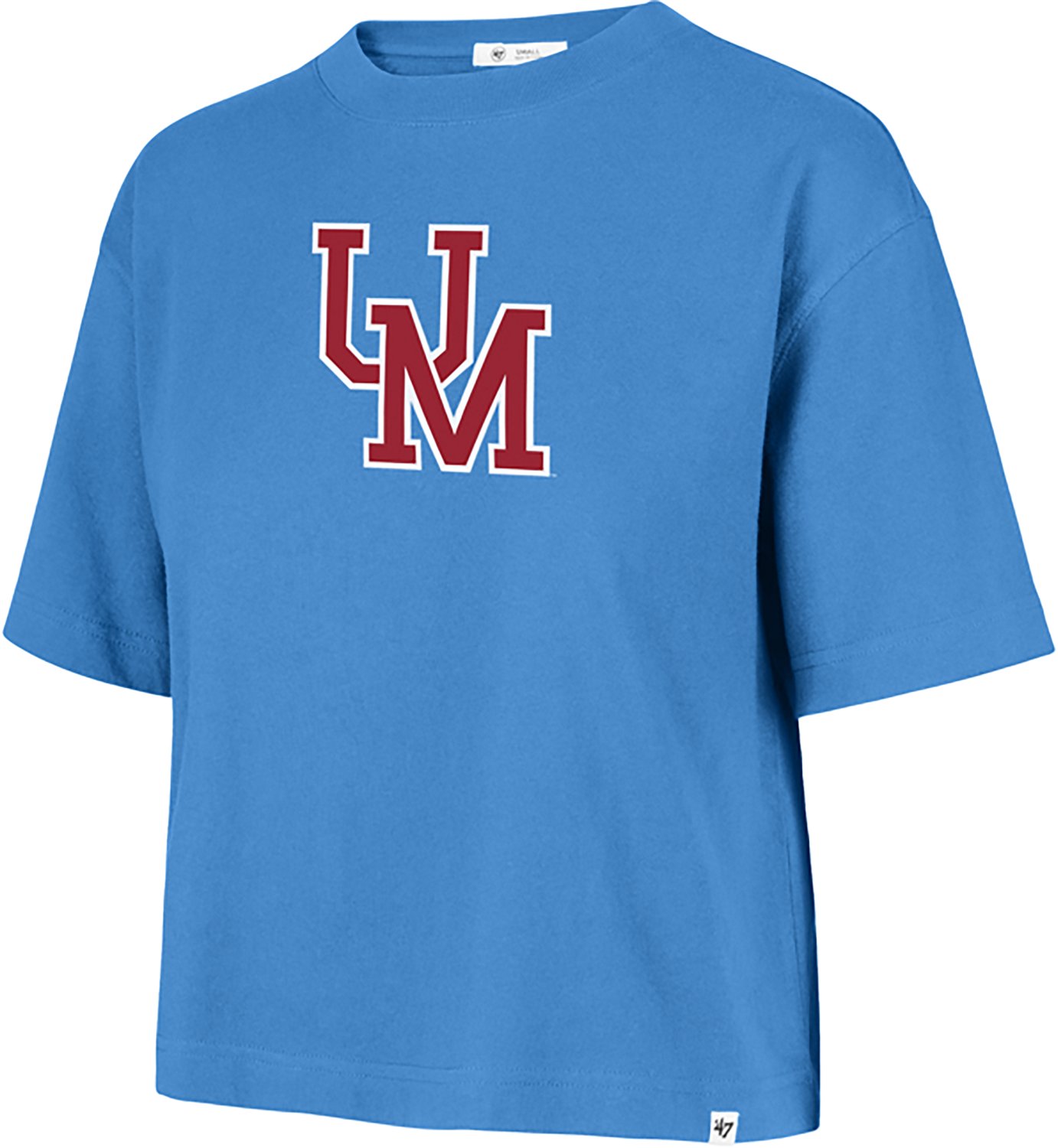 47 Women's Ole Miss Back Out Foundation Crop DS T-shirt