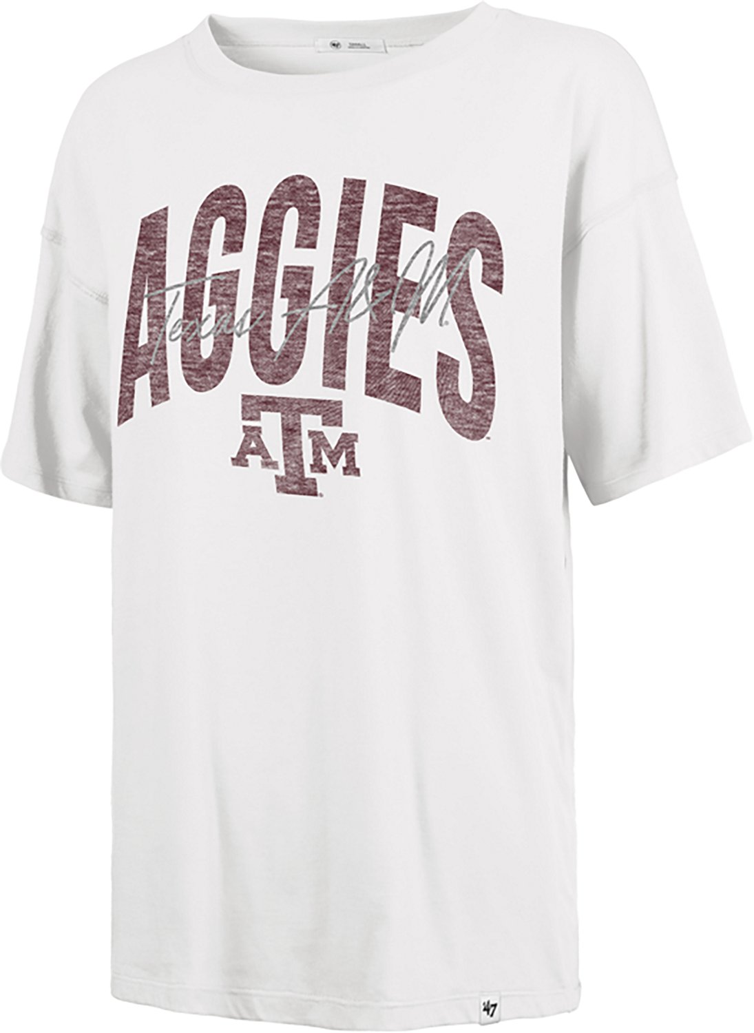 '47 Women's Texas A&M Aggies Muse Sadie Short Sleeve T-shirt