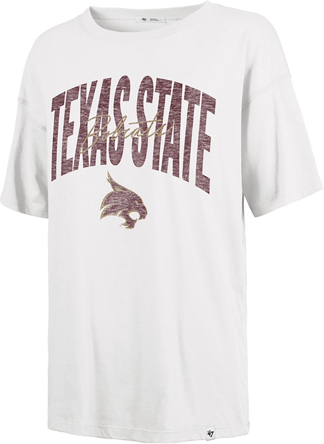'47 Women's Texas State Bobcats Muse Sadie Short Sleeve T-shirt