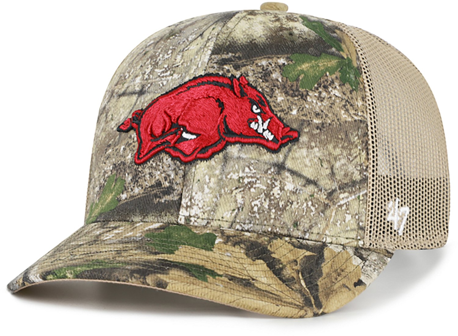 47 Adults' Arkansas Realtree Trucker Cap