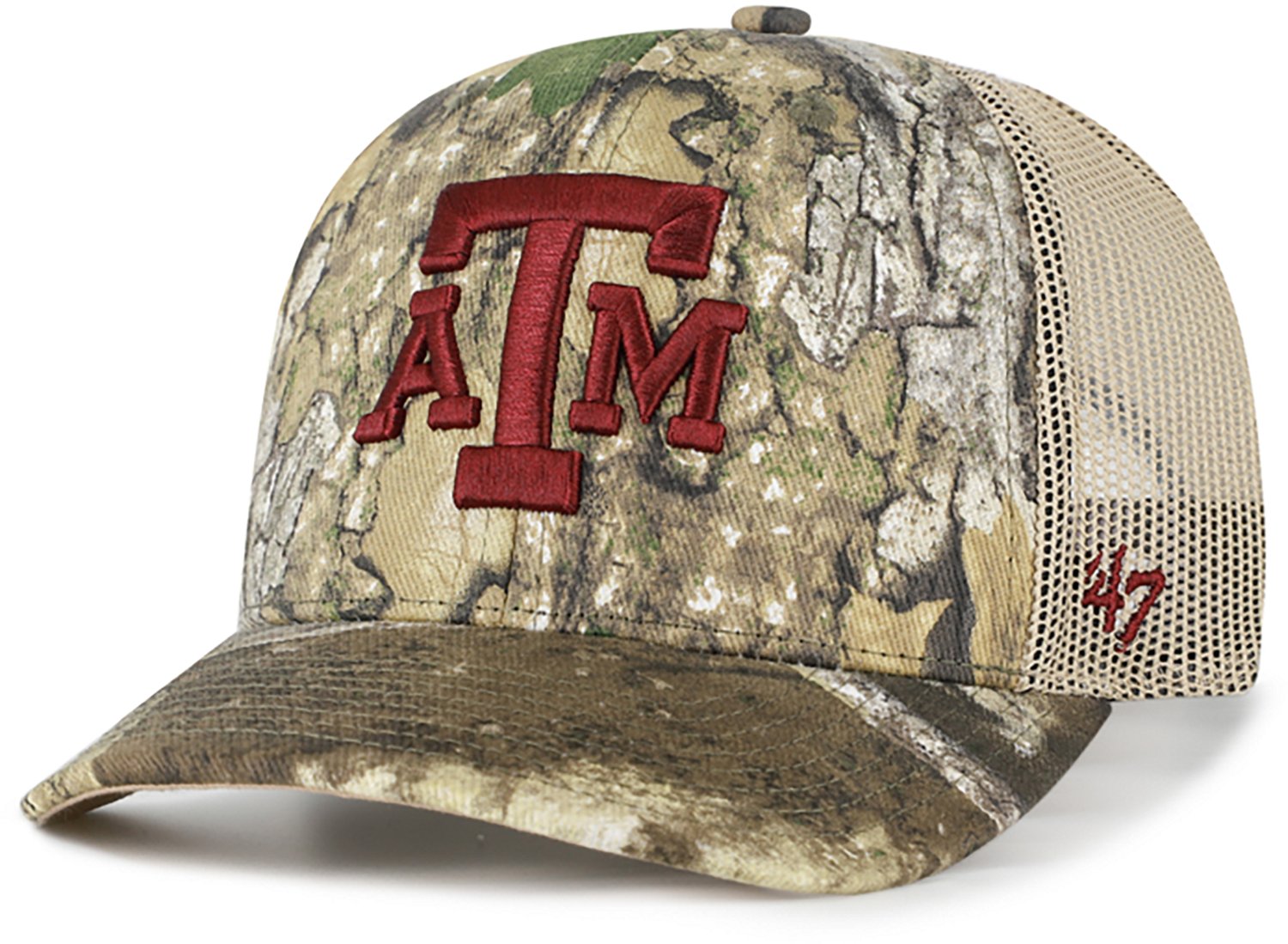 47 Adults' Texas A&M Realtree Trucker Cap