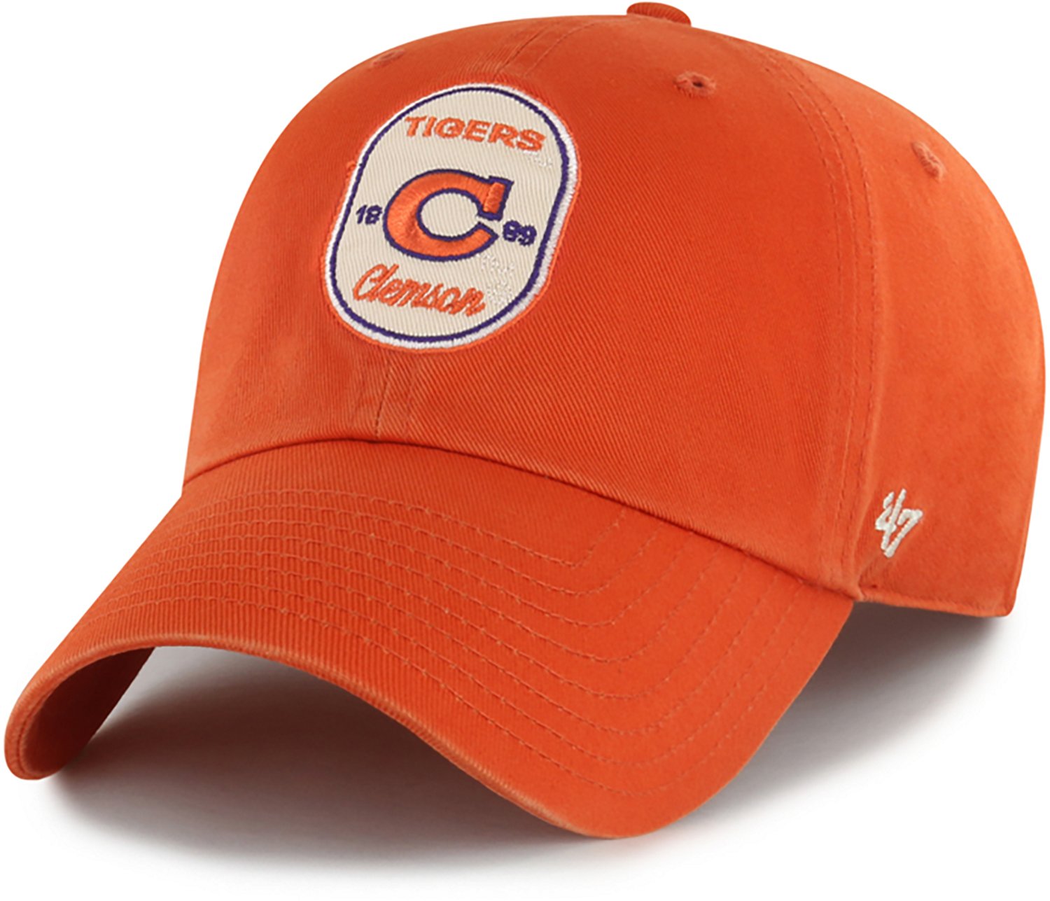 47 Adults' Clemson Cross Patch Clean Up Cap