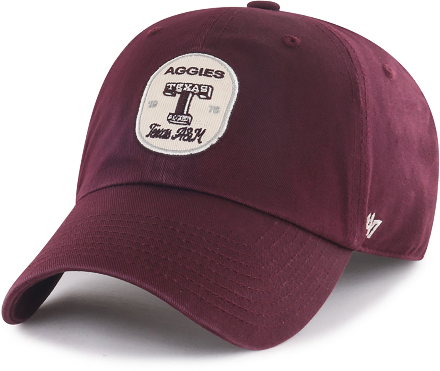 47 Adults' Texas A&M Cross Patch Clean Up Cap