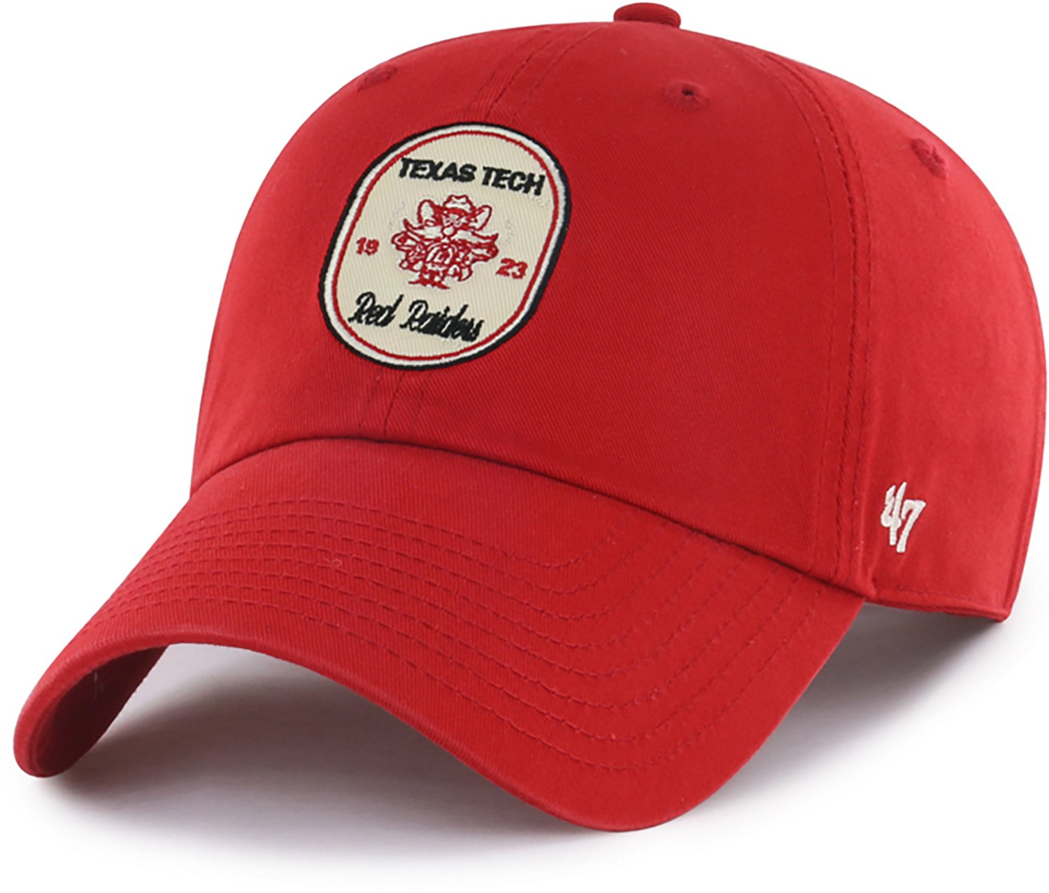 47 Adults' Texas Tech Cross Patch Clean Up Cap
