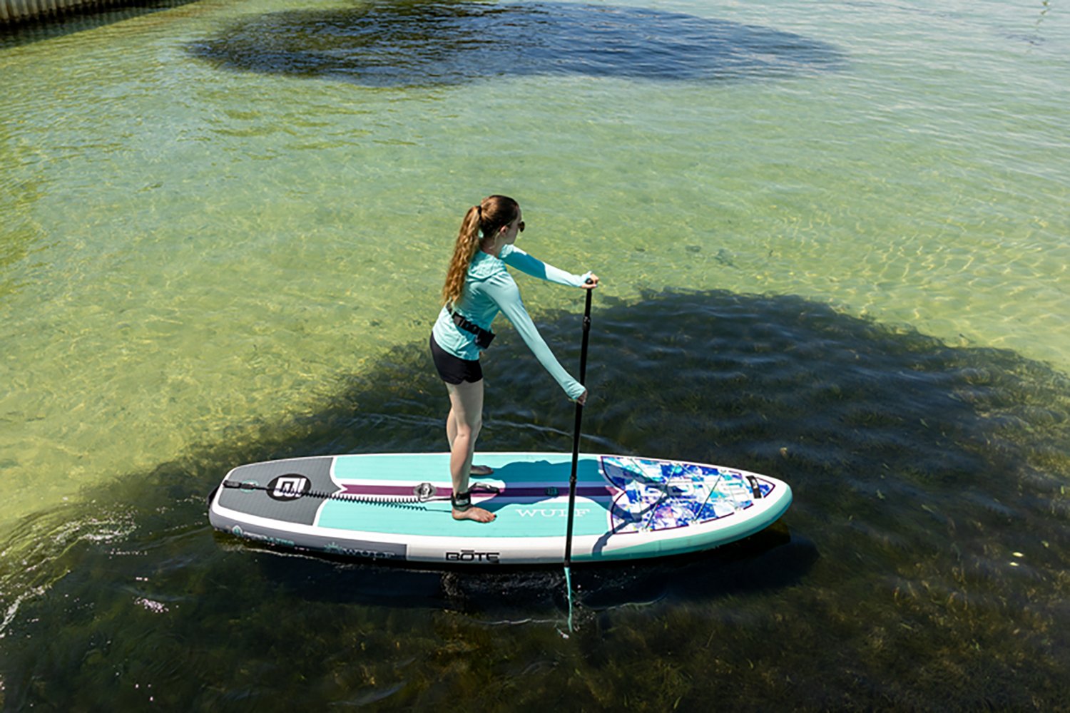 BOTE Board WULF Aero Native Floral Inflatable SUP Paddleboard - view number 3