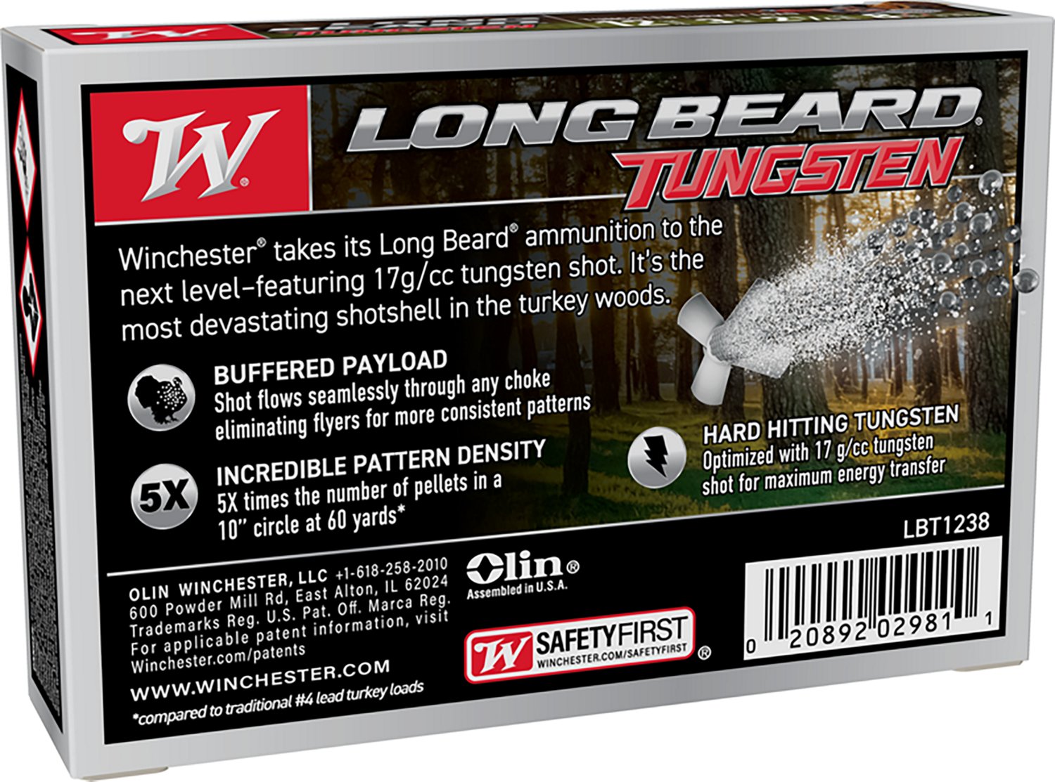 Winchester Long Beard TS17 .12 Gauge Shotshells - 5 Rounds - view number 2