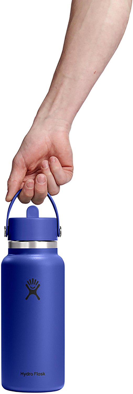 Hydro Flask 32 oz Wide Mouth Water Bottle with Flex Straw Cap - view number 3