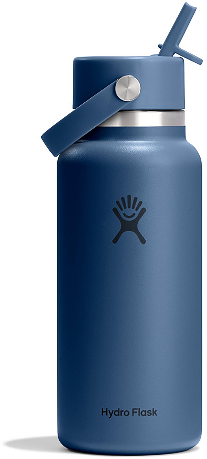 Hydro Flask 32 oz Wide Mouth Water Bottle with Flex Straw Cap