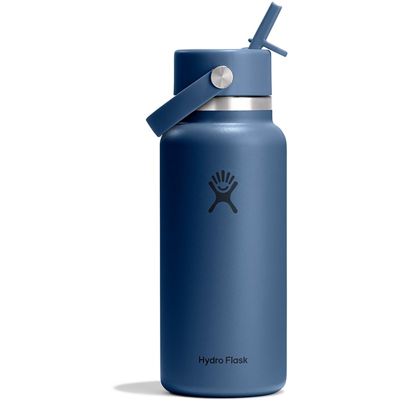 Hydro Flask 32 oz Wide Mouth Water Bottle with Flex Straw Cap