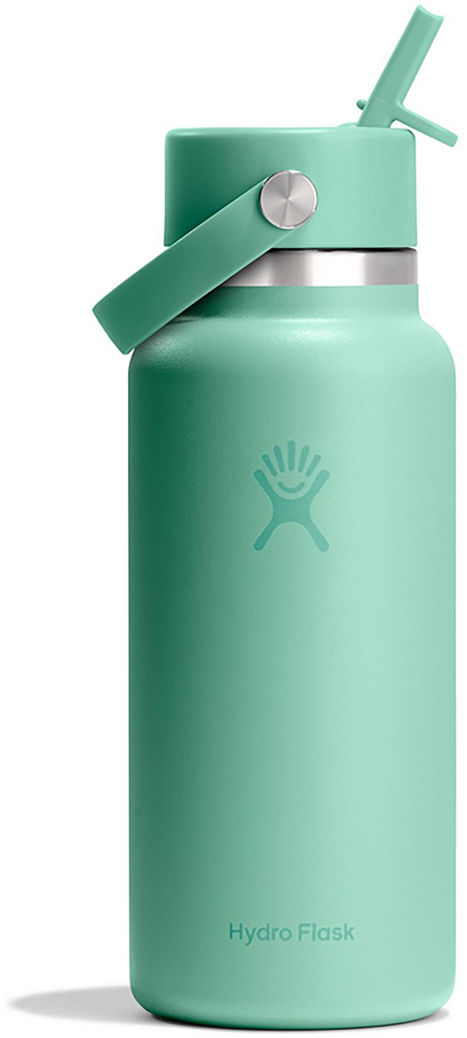 Hydro Flask 32 oz Wide Mouth Water Bottle with Flex Straw Cap