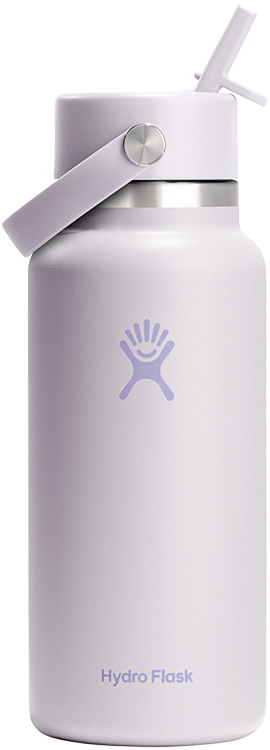 Hydro Flask 32 oz Wide Mouth Water Bottle with Flex Straw Cap
