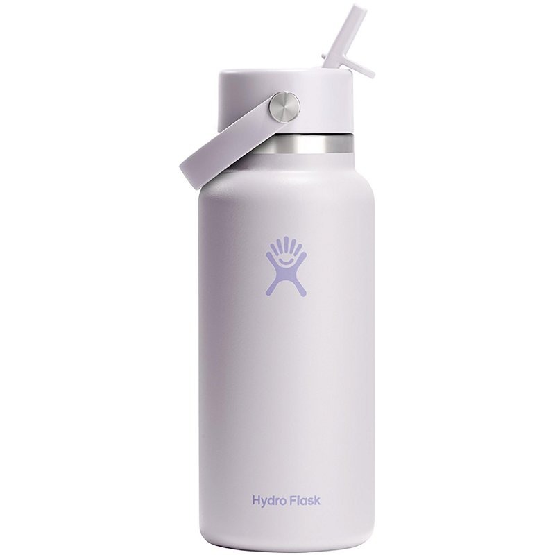 Hydro Flask 32 oz Wide Mouth Water Bottle with Flex Straw Cap
