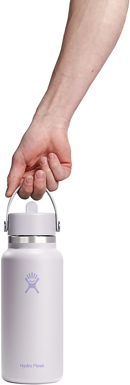 Hydro Flask 32 oz Wide Mouth Water Bottle with Flex Straw Cap - view number 3