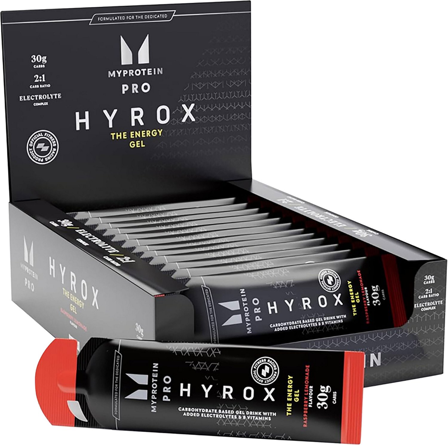 MyProtein HYROX Raspberry Lemonade 70 g Energy Gel - Singles