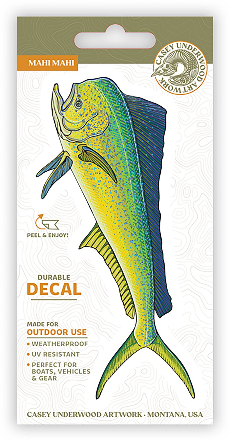 Casey Underwood Mahi Mahi Decal