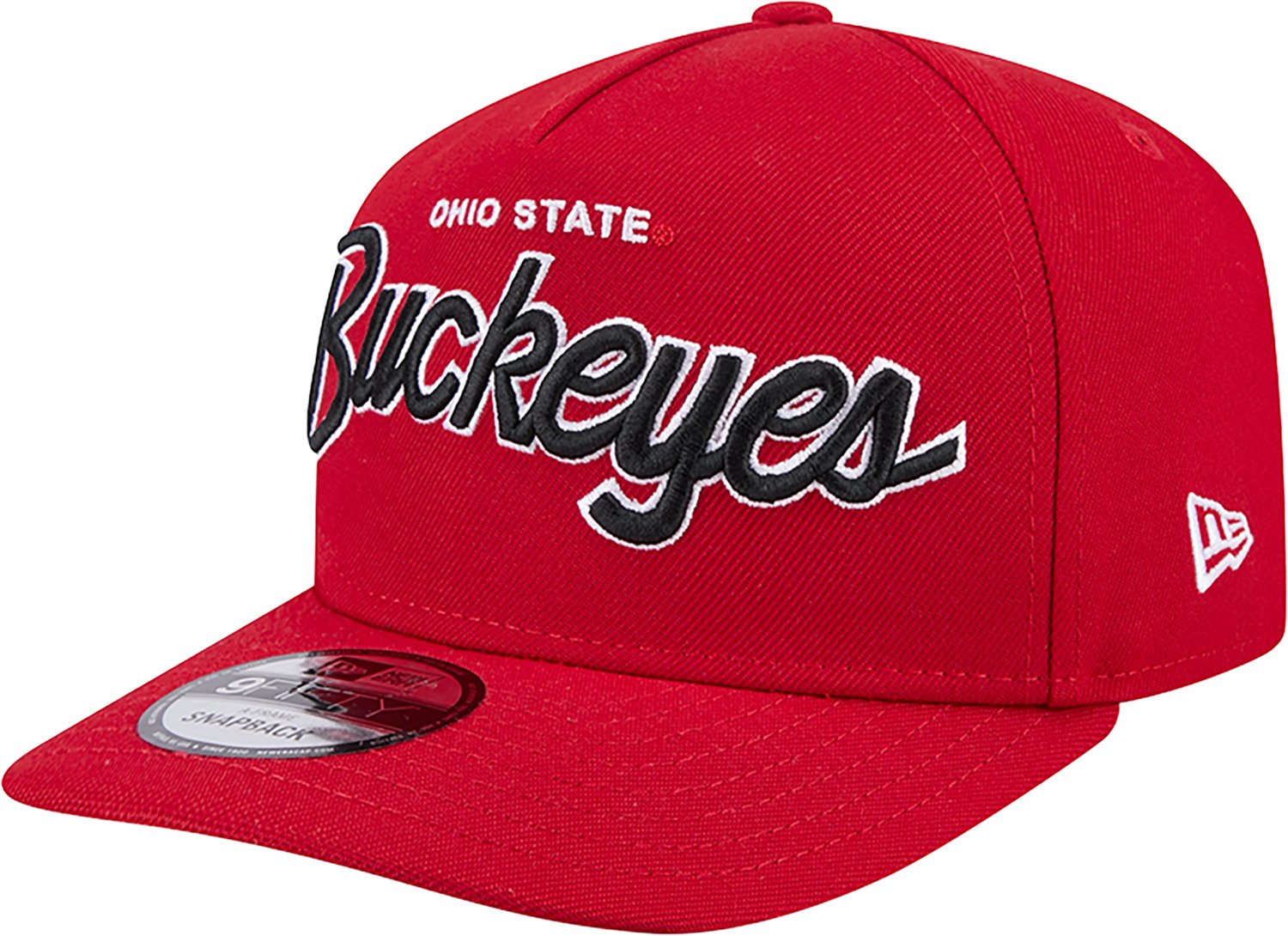New Era Ohio State Men's 9FIFTY Poly Script Hat