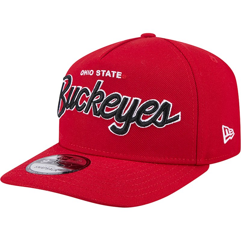 New Era Ohio State Men's 9FIFTY Poly Script Hat