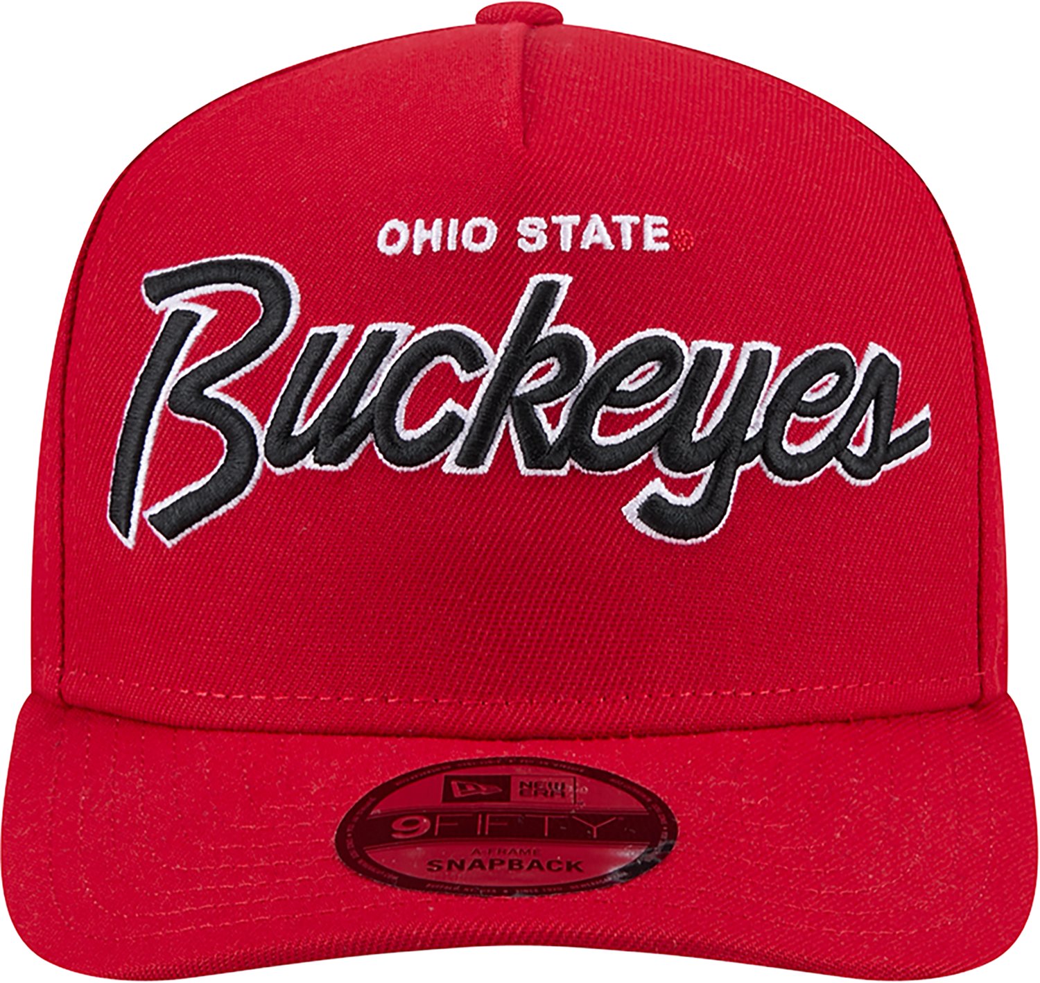 New Era Ohio State Men's 9FIFTY Poly Script Hat - view number 2