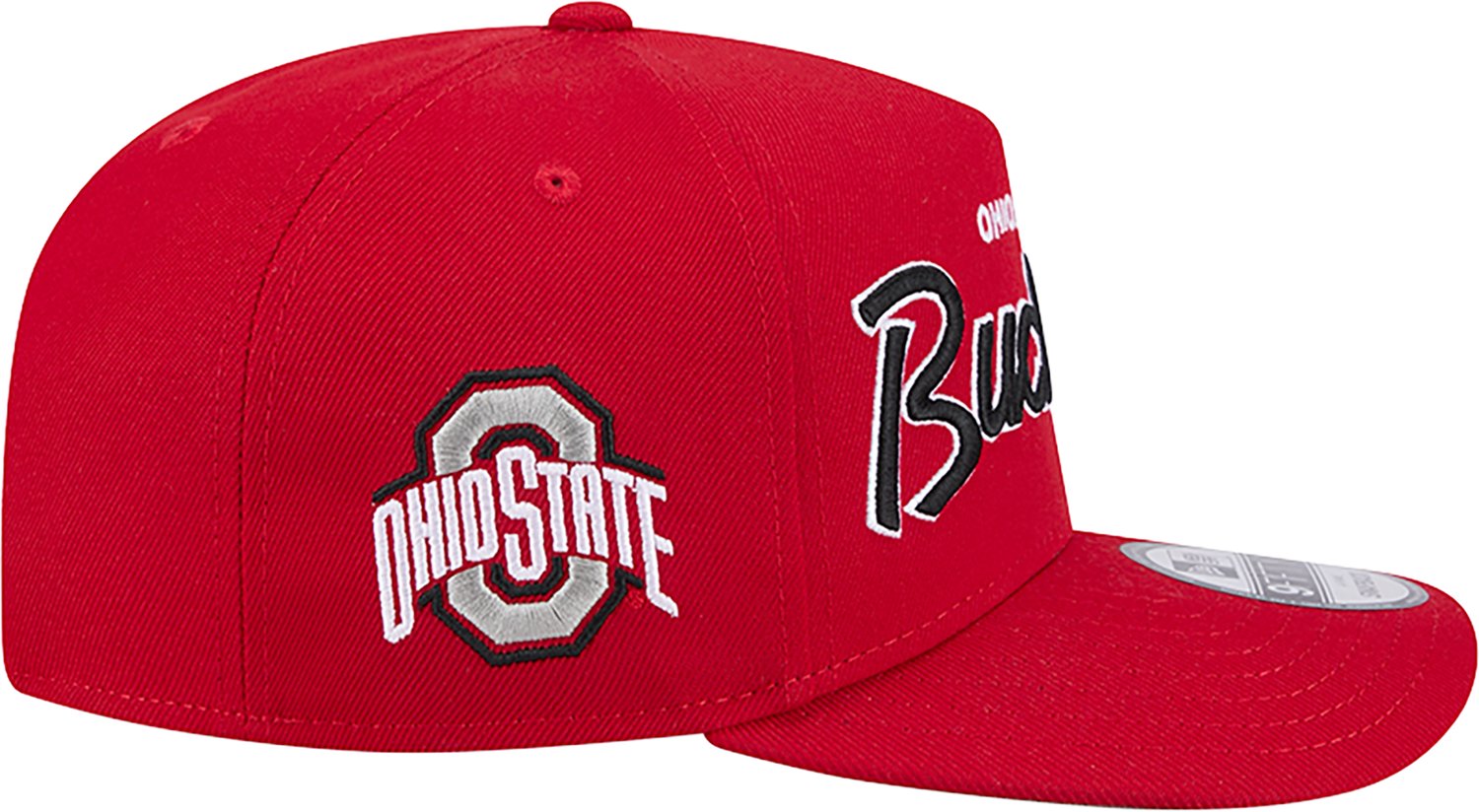 New Era Ohio State Men's 9FIFTY Poly Script Hat - view number 4