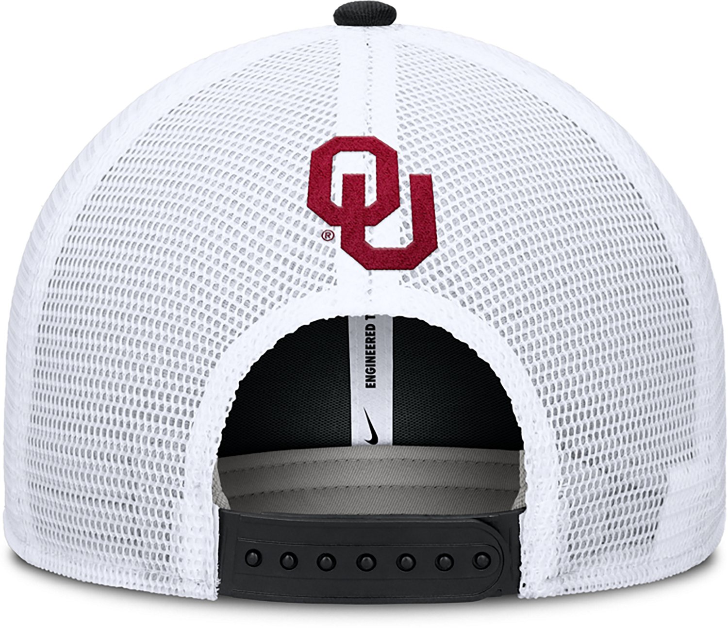 Jordan University of Oklahoma Sooners Adults' Structured Trucker Cap - view number 4