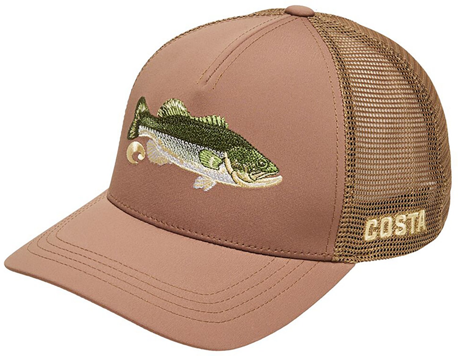 Costa Del Mar Men's Stitched Bass Trucker Hat - view number 2