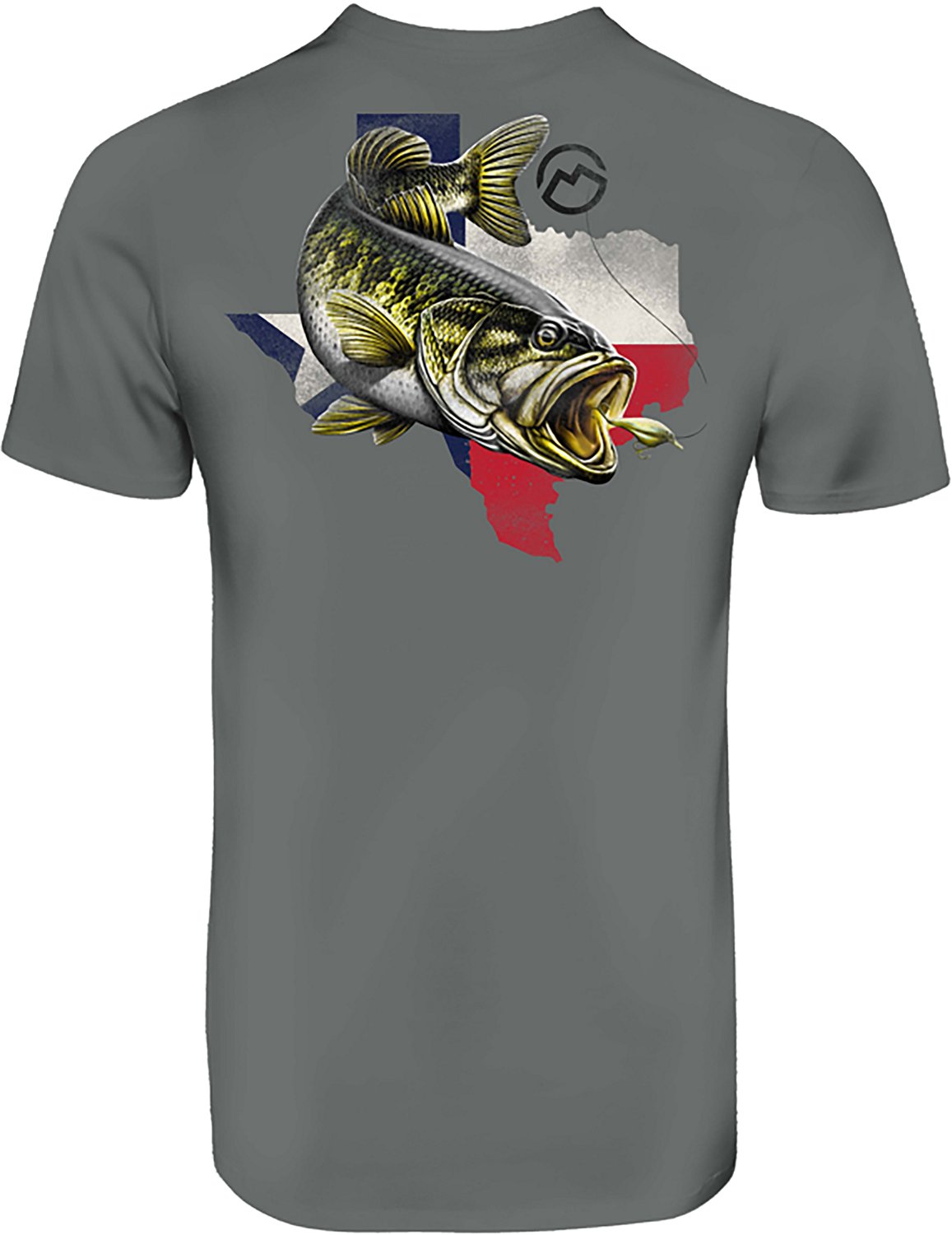 Magellan Outdoors Men's Texas Bass Overlap State T-shirt - view number 2