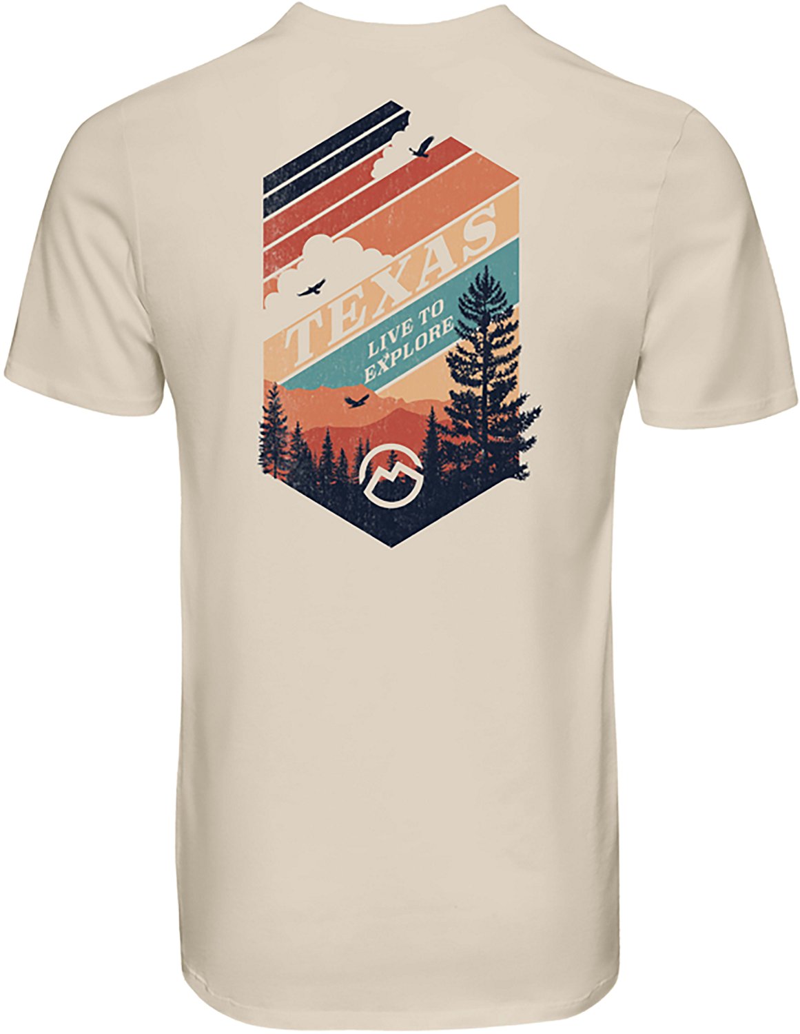 Magellan Outdoors Men's Texas Badge Zonal State T-shirt - view number 2