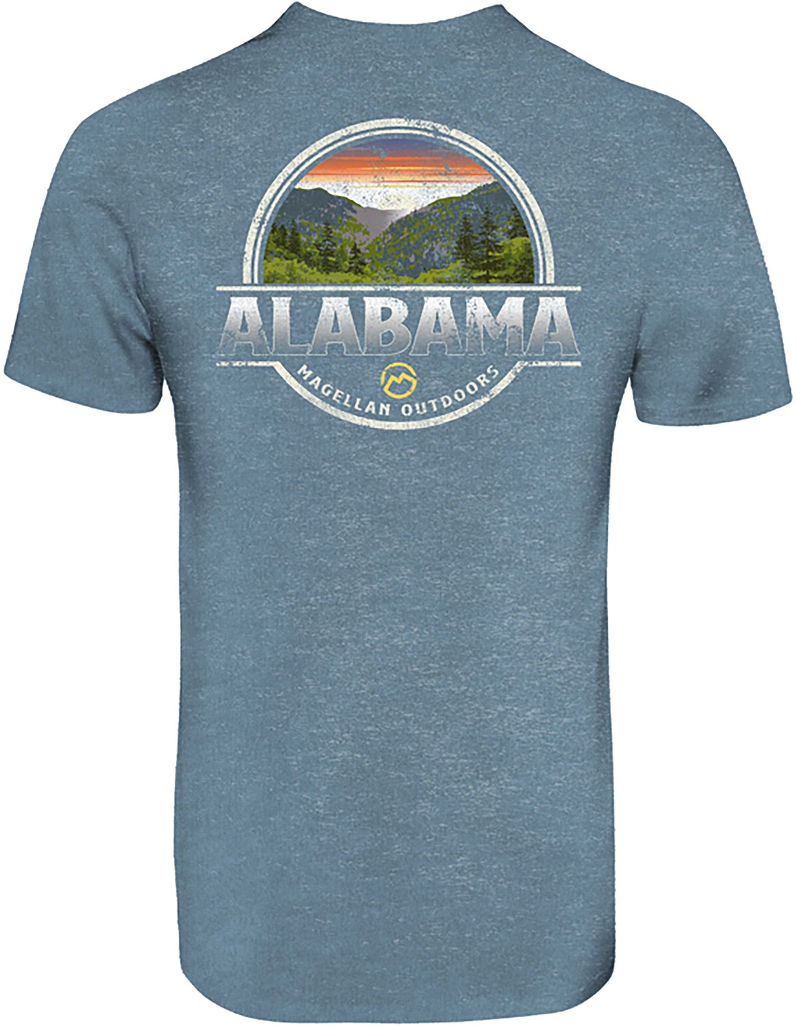 Magellan Outdoors Men’s Alabama Scene State T-Shirt - view number 3